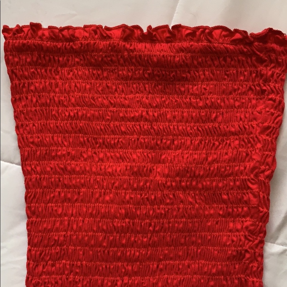 Red Tube Top